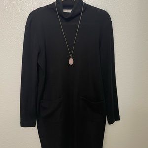 Jones New York Black Sweater Dress
